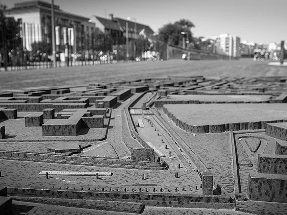 Scale Model Gedenkstätte Berliner Mauer, Gartenstraße